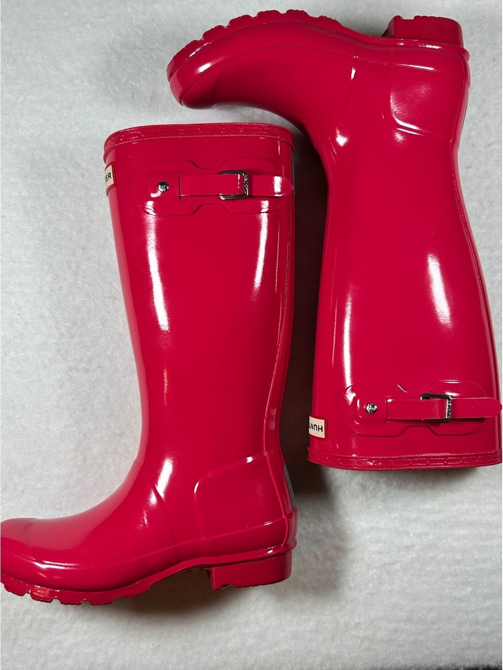 Hunter Original Pink Rain Boots US 4
